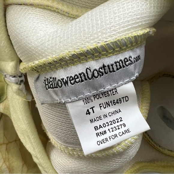 Halloween Costumes Toddler Sea Turtle Size 4t Dress up Nautical Pretend Play - Picture 9 of 9